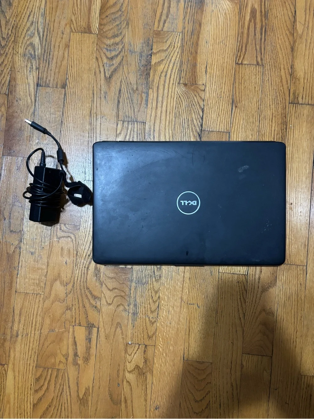 Dell Black Laptop with Power Adapter
